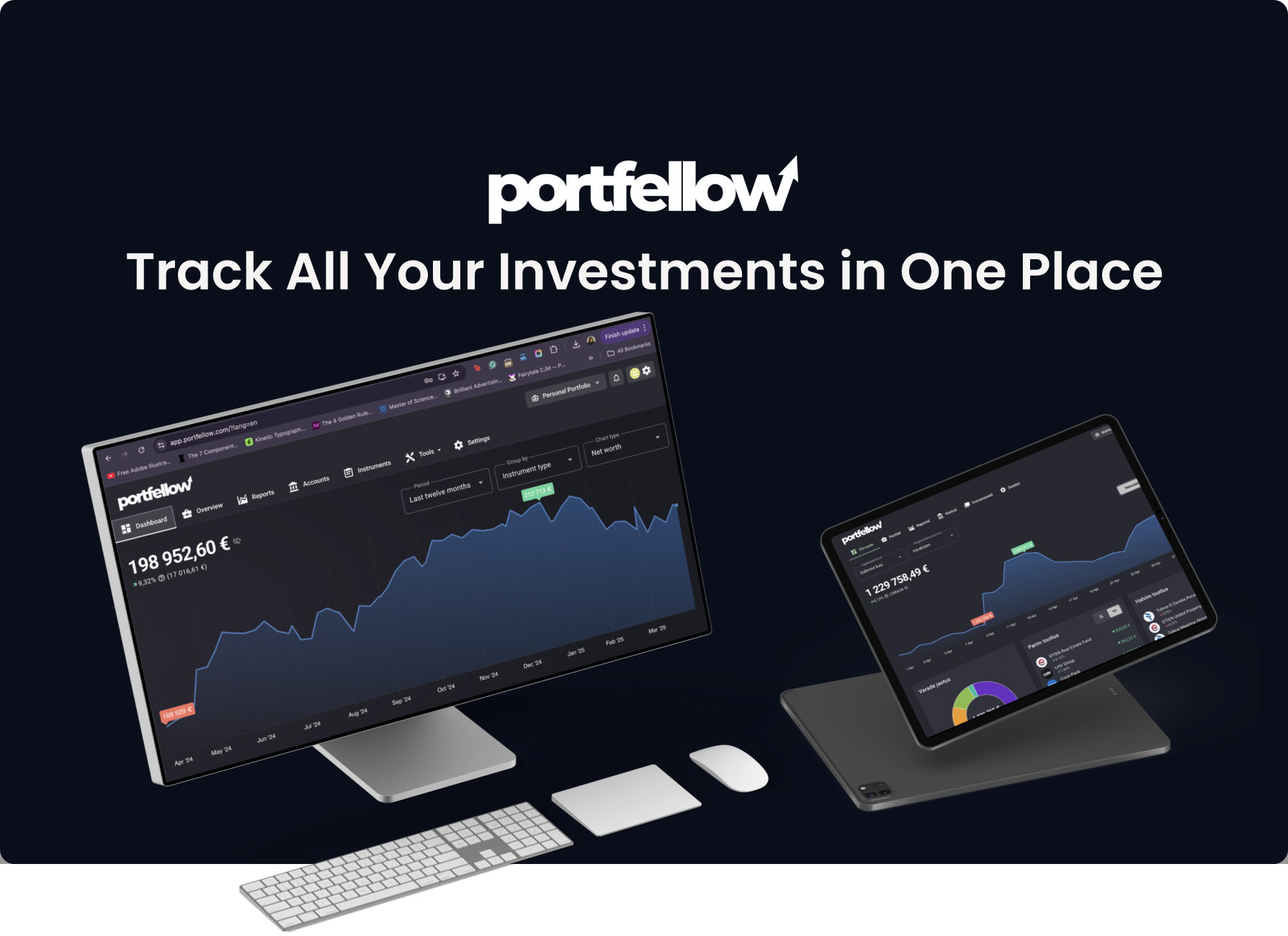 Portfellow – Track All Your Investments in One Place
